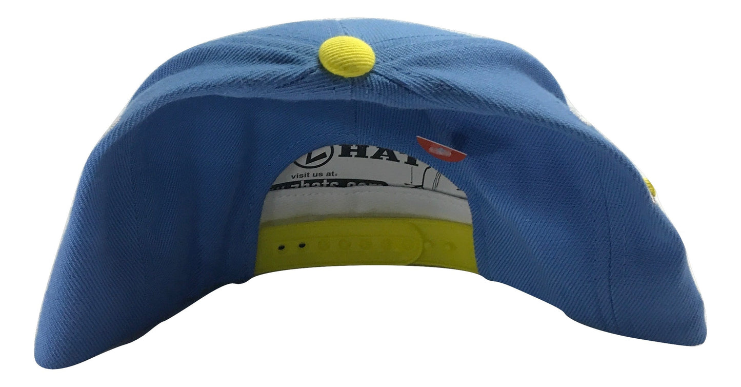 UCLA Bruins NCAA Classic Snap | Mens Zephyr | Light Blue/Yellow