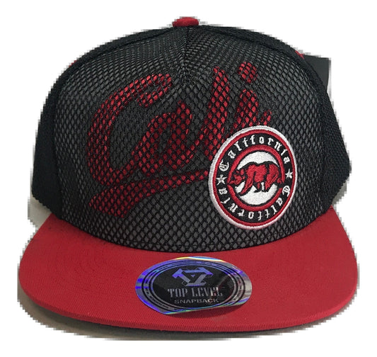 City California Cali Snapback Multi Color