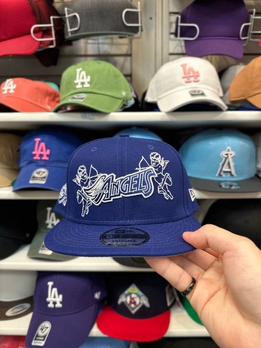 LA Angels MLB Dual Angels | New Era 9FIFTY Snapback | Blue