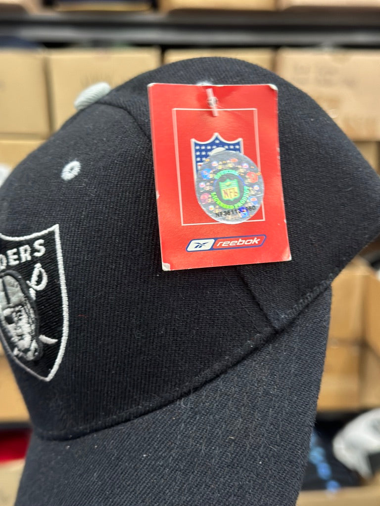 Oakland Raiders NFL Ball Cap | Vintage Reebok | Black