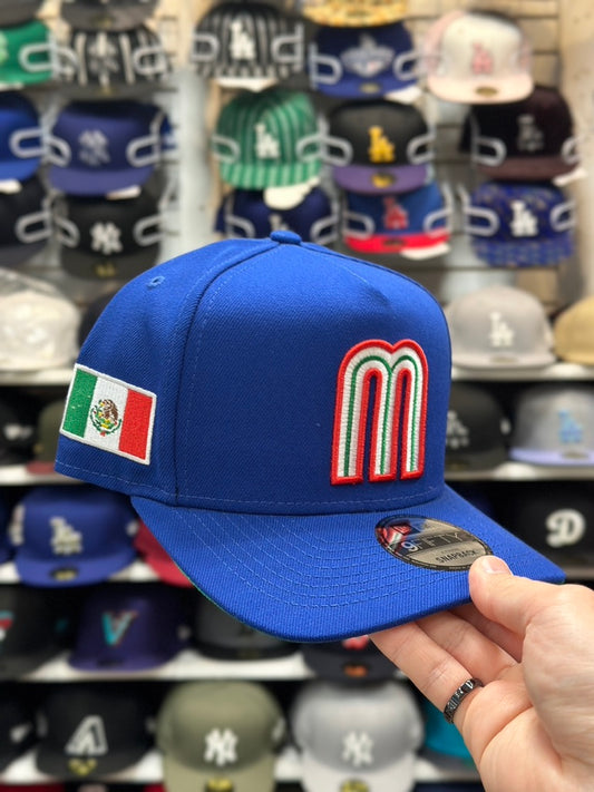 Mexico WBC World Baseball Classic | New Era 9FIFTY A-Frame Snapback | Blue