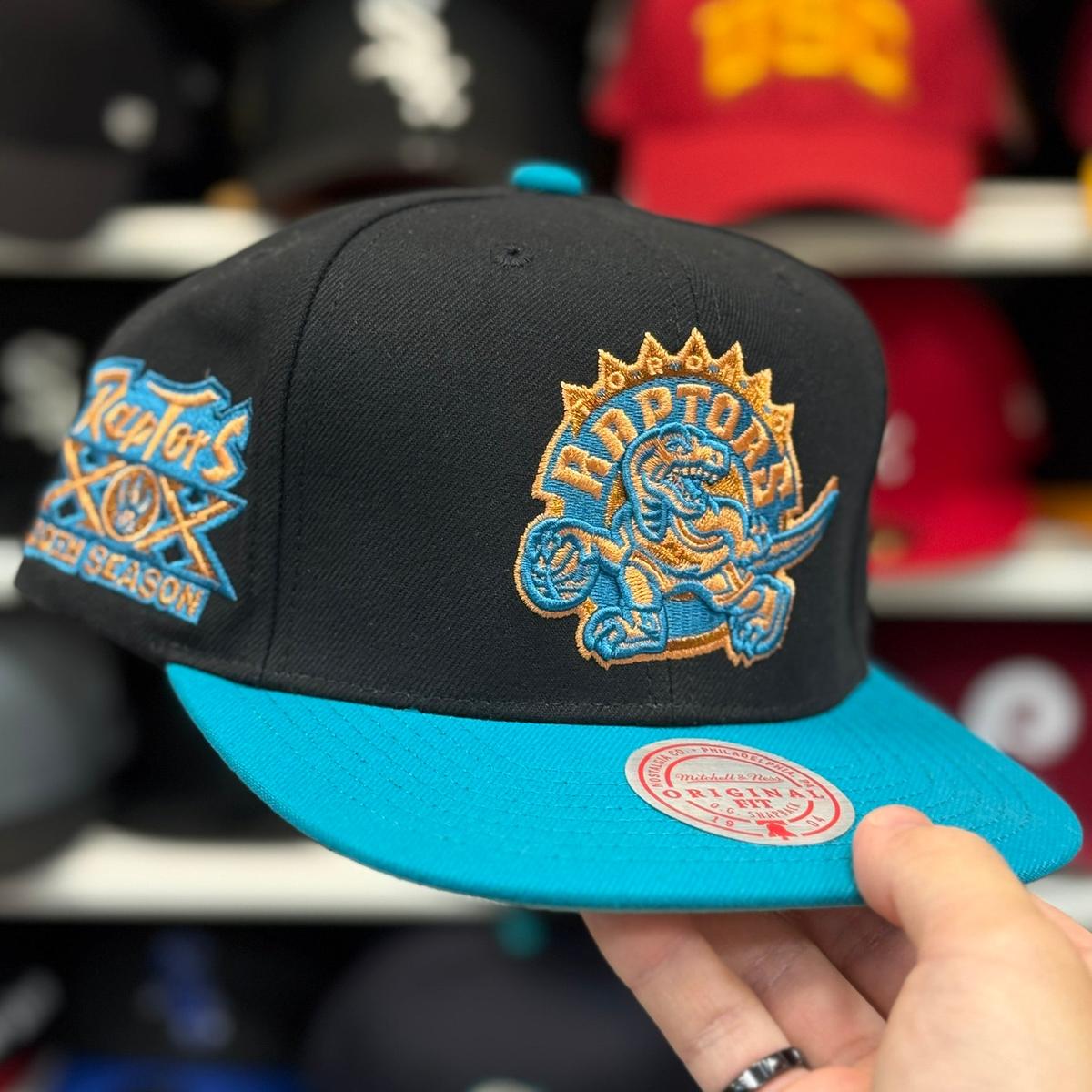 Turquoise Mitchell & Ness Snapback - Product Image