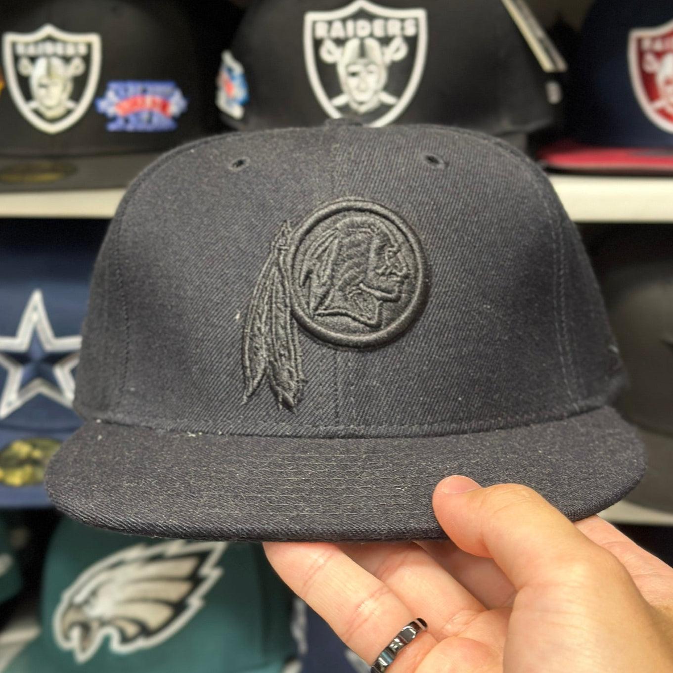 Washington Redskins Reebok Fitted Hat Black - Product Image