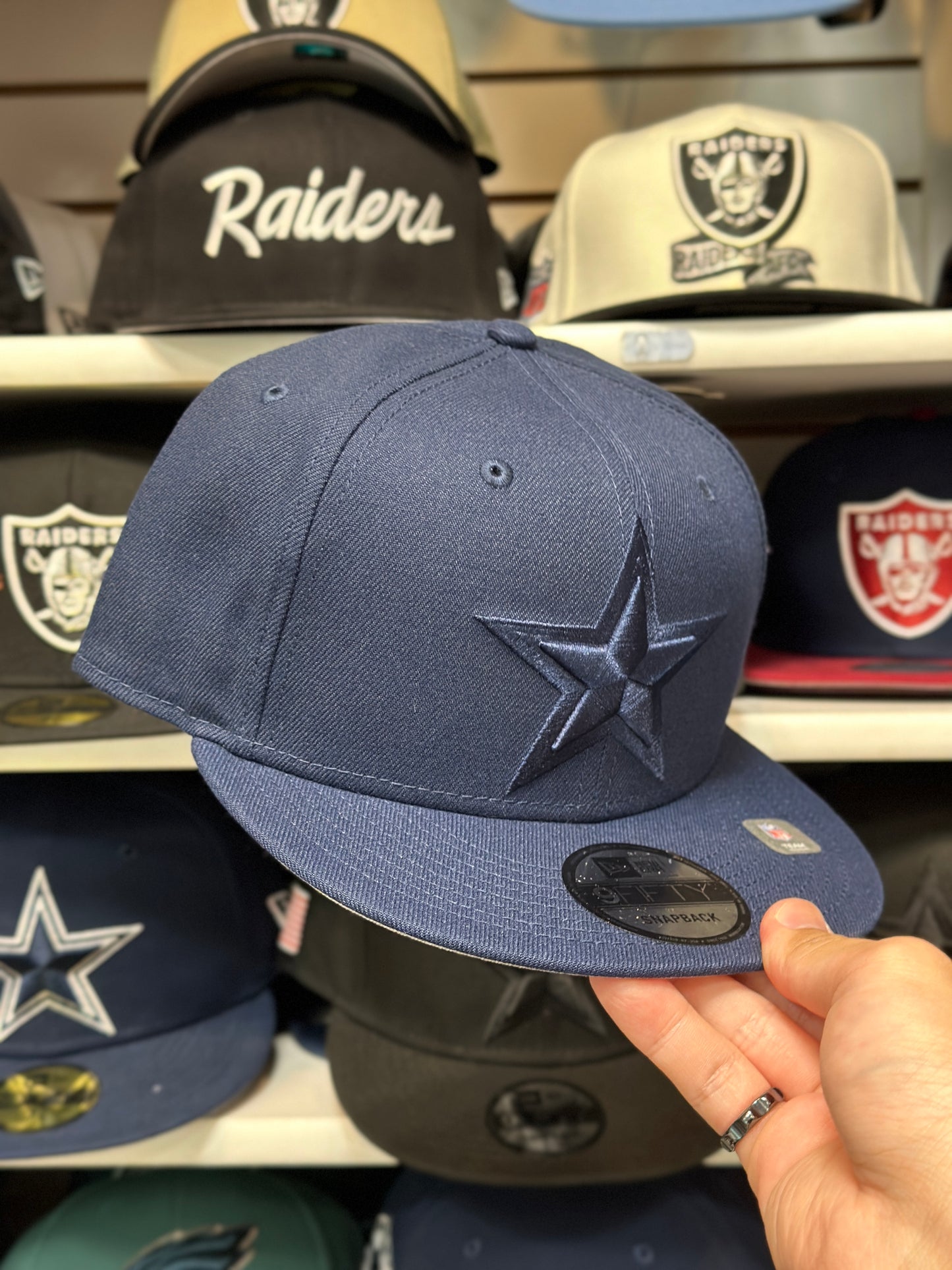 Dallas Cowboys NFL Monochrome Snapback | New Era 9FIFTY Adjustable Snap | Color Options