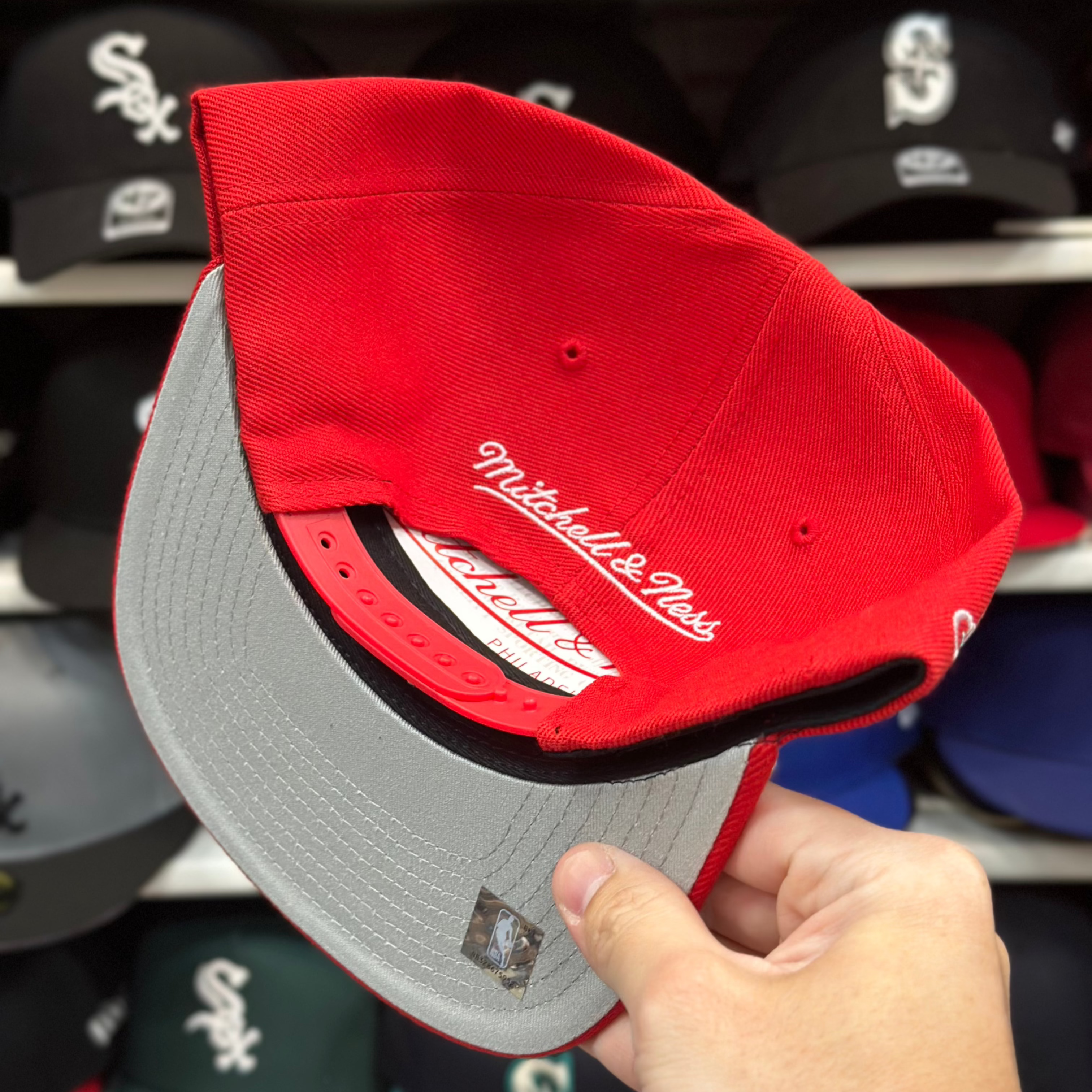 Chicago Bulls Multicolor Mitchell & Ness Snapback - Product Image