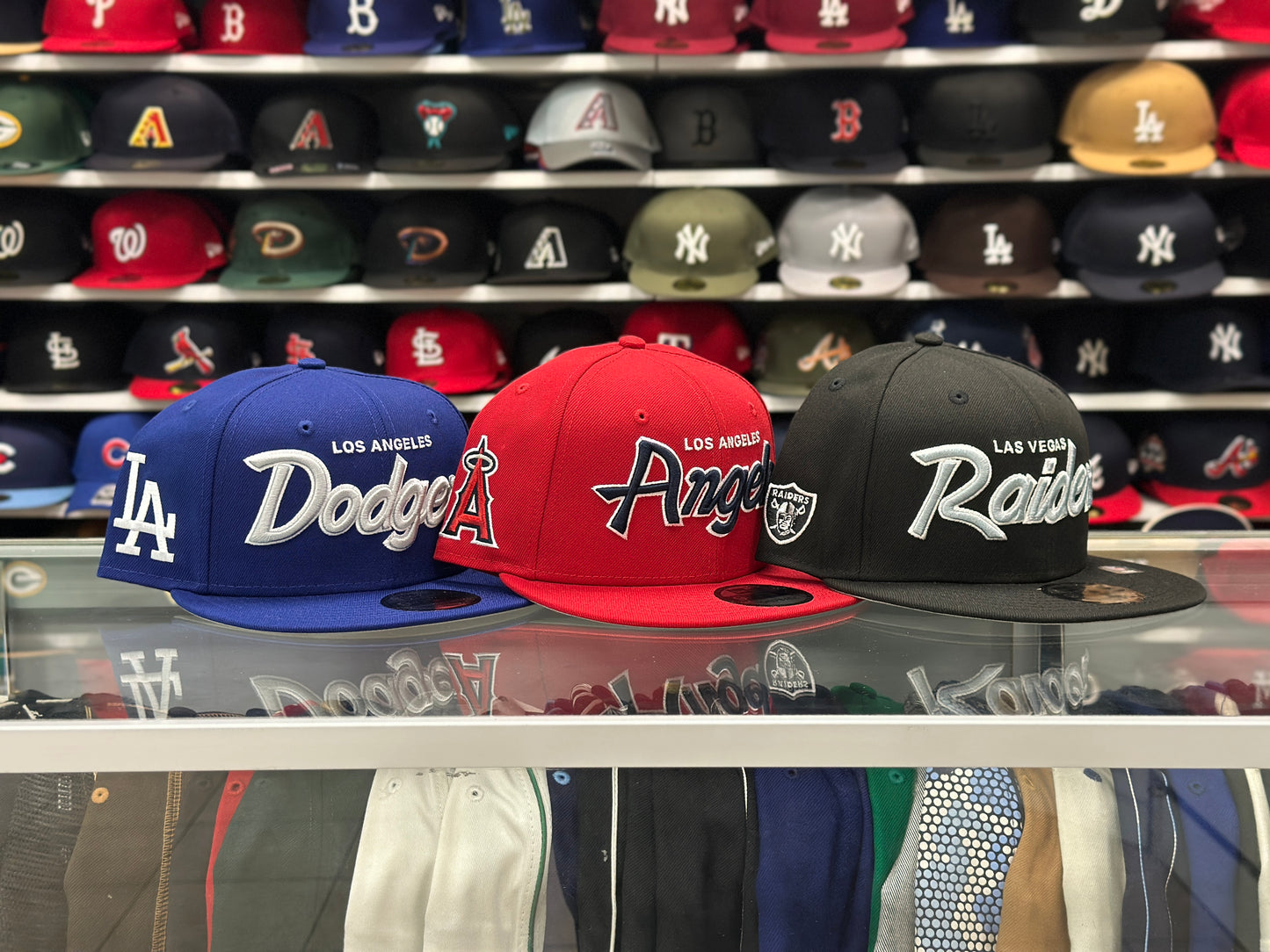 LA Dodgers MLB Retro Script Snapback | New Era 9FIFTY Adjustable Snap | Blue