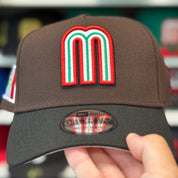 New Era Mexico World Baseball Classics A-Frame Brown/Black 9FORTY Snapback