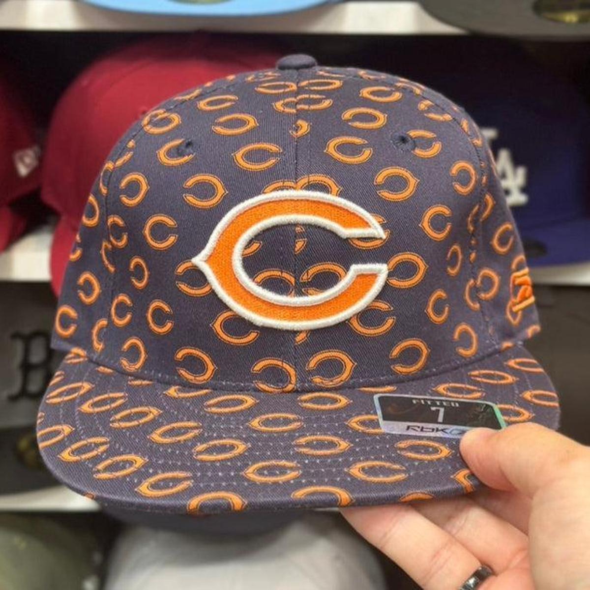 Chicago Bears Reebok Fitted Hat - Product Image