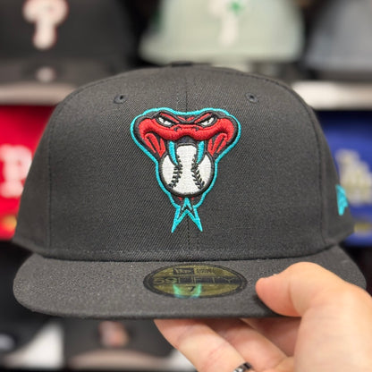 New Era Arizona Diamondbacks Black 59FIFTY Fitted Hat - Product Image