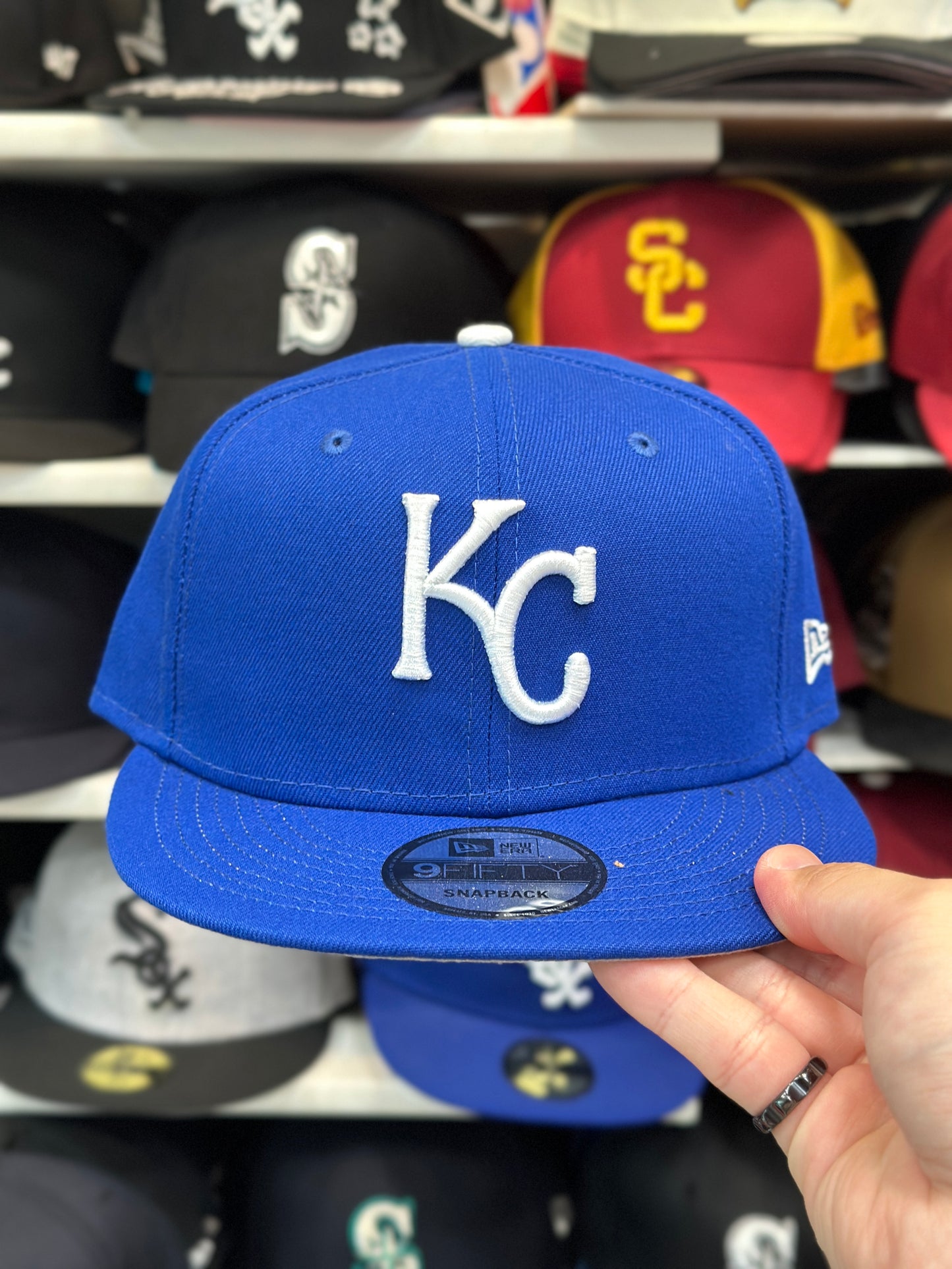 Kansas City Royals MLB Snapback | Classic New Era 9FIFTY Adjustable Snap | Blue