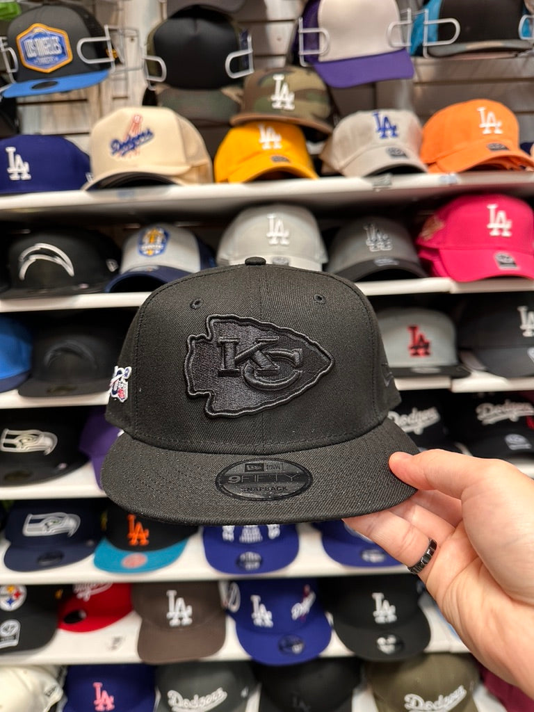 Kansas City Chiefs NFL Snapback | New Era 9FIFTY Adjustable Snap | Black