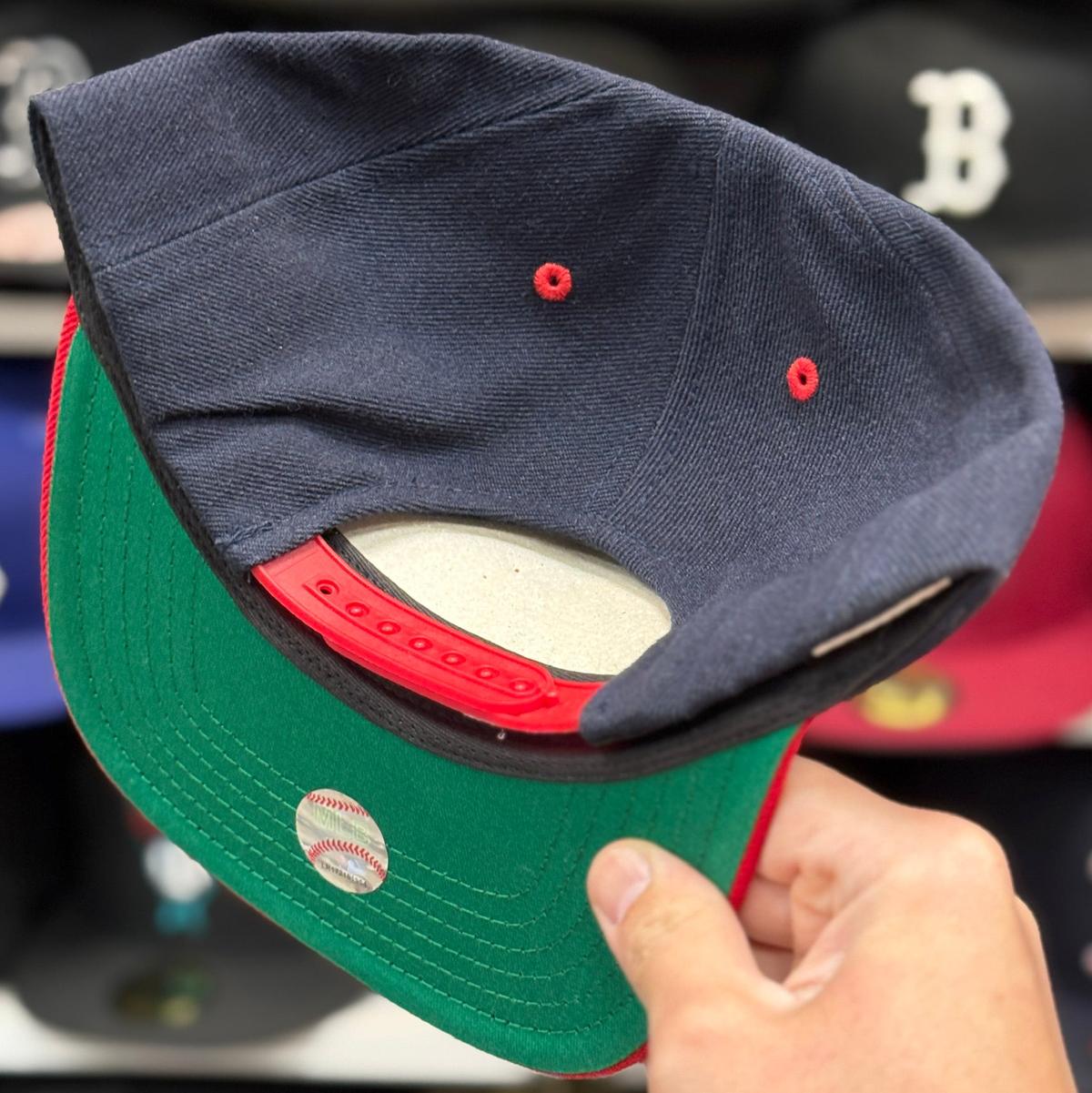 St. Louis Cardinals Black/Red American Needle Snapback - Product Image