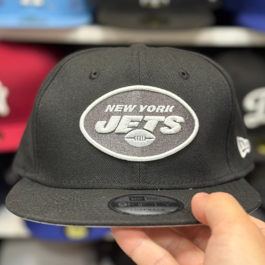 New Era New York Jets Black 9FIFTY Snapback - Product Image