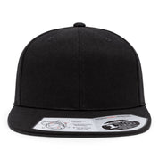 Flexfit 110 Premium Blank Adjustable Snapback Hat - Black