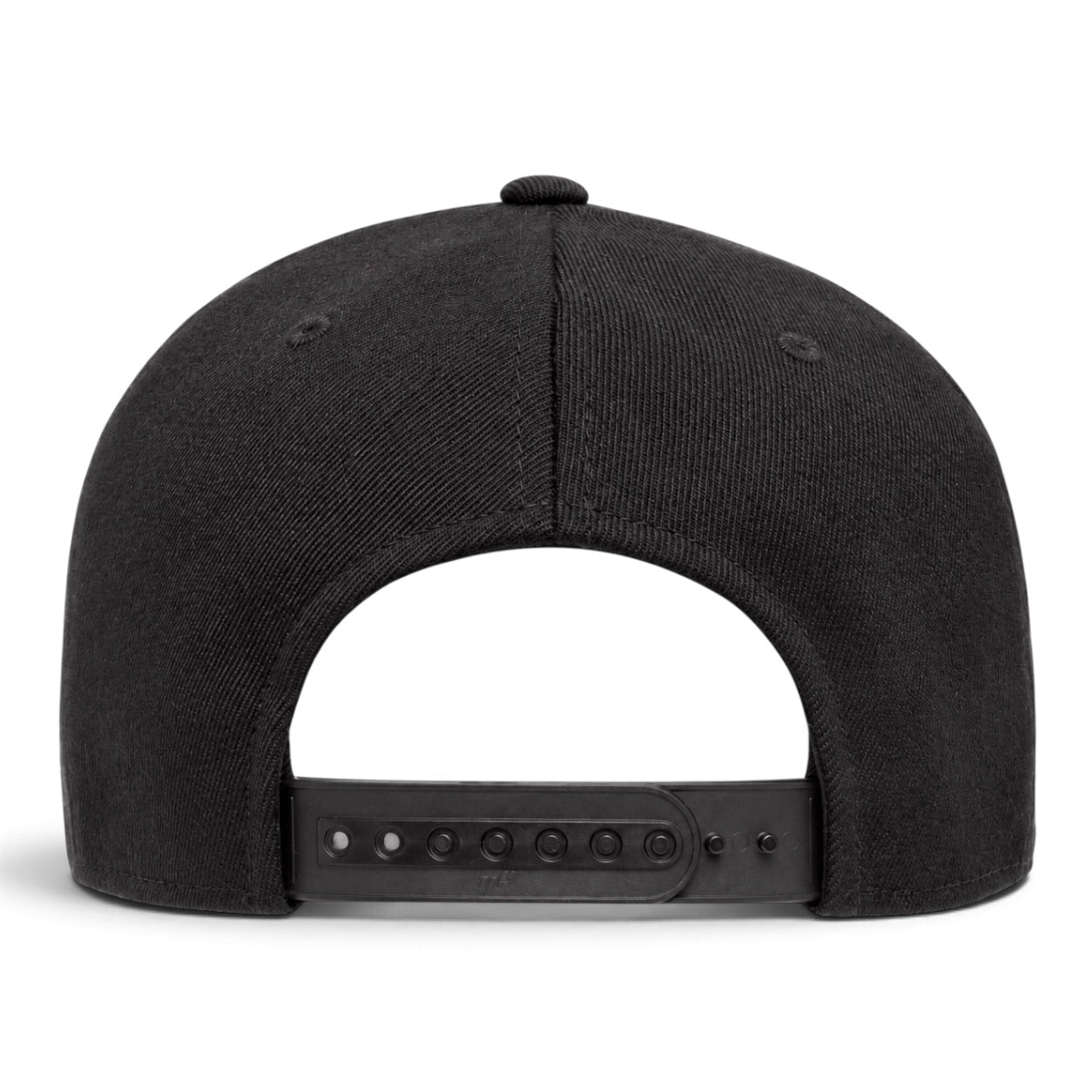 Flexfit 110 Premium Blank Adjustable Snapback Hat - Black