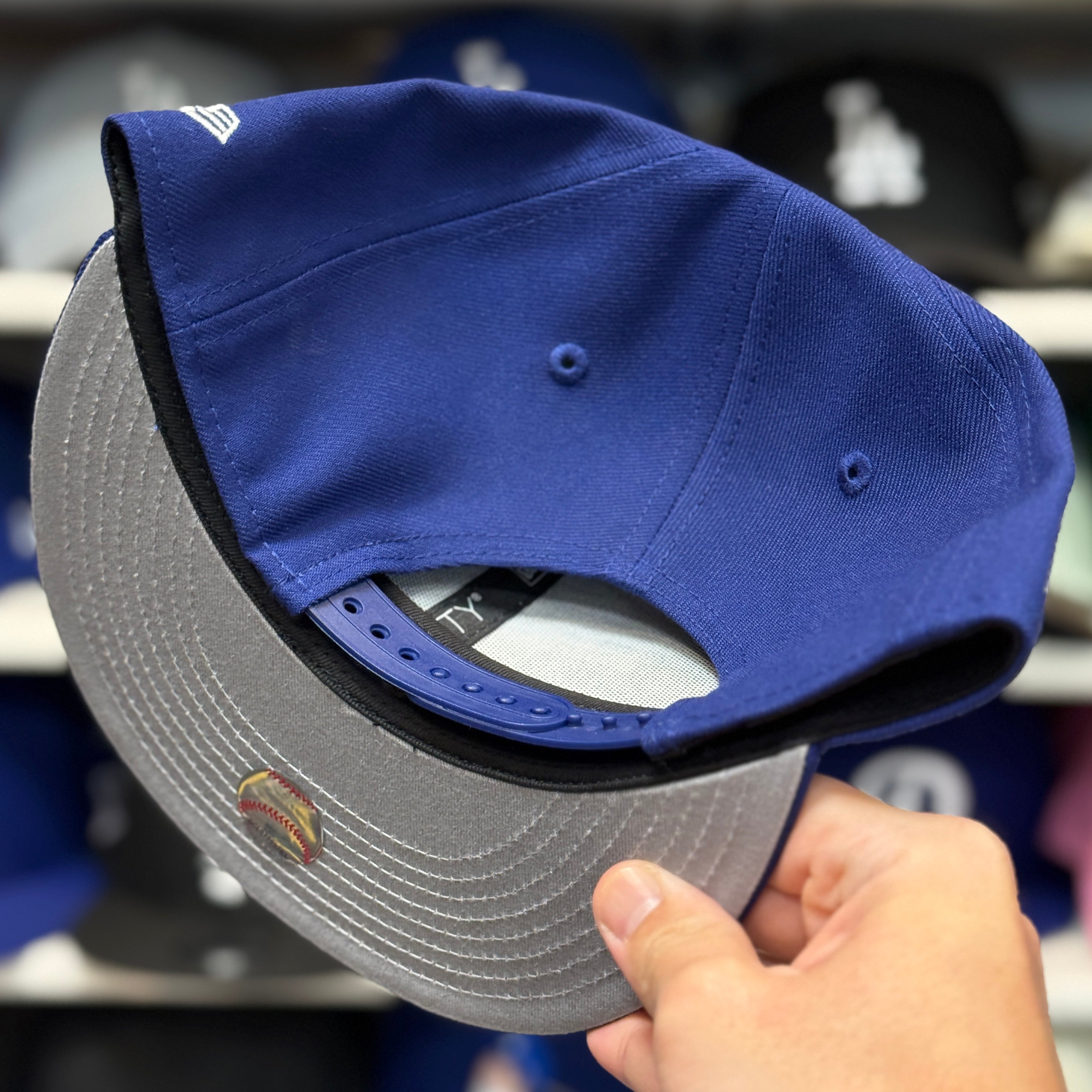 New Era Los Angeles Dodgers 'Mexico Themed Script' Blue 9FIFTY Snapback - Product Image
