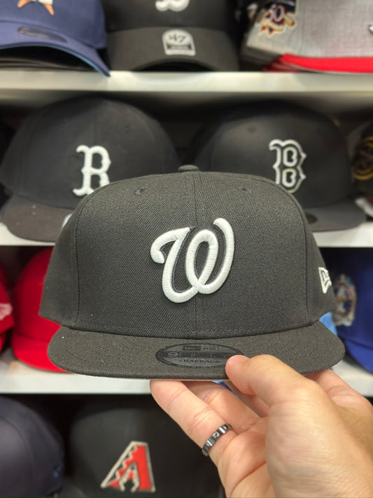 Washington Nationals MLB Snapback | New Era 9FIFTY Adjustable Snap | Black