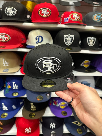 San Francisco 49ers NFL | Classic New Era 59FIFTY Fitted & 9FIFTY Snapback | Black