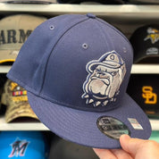 New Era Georgetown Hoyas NCAA Navy/White 9FIFTY Snapback - Product Image
