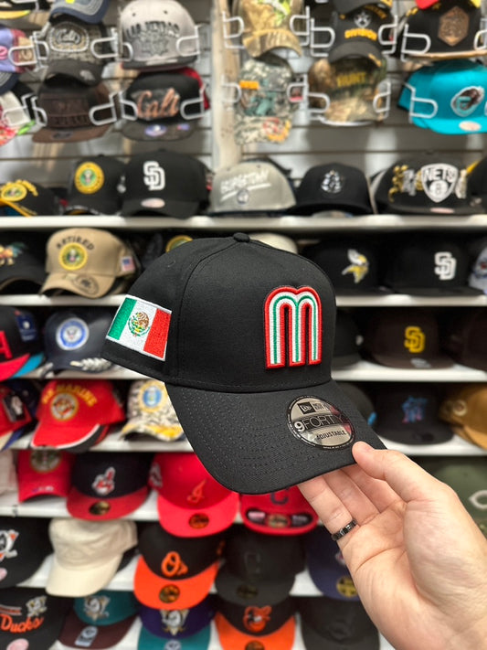 Mexico WBC World Baseball Classic | New Era 9FIFTY A-Frame Snapback | Black