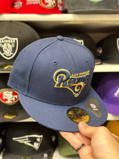 LA Rams NFL Fitted Hat | Classic New Era 59FIFTY Sized Cap | Color Options