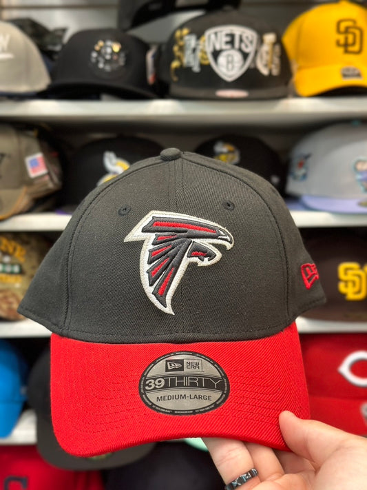 Atlanta Falcon NFL | New Era 39THIRTY Adjustable Ball Cap | Black/Red