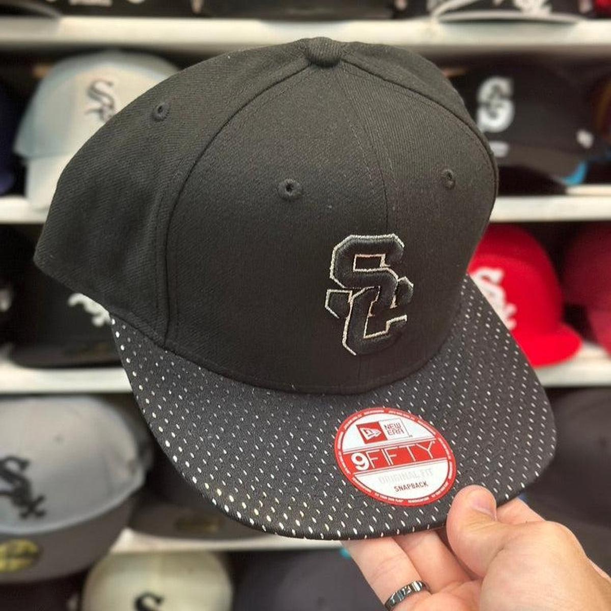 New Era USC Trojans NCAA Black Vintage 9FIFTY Snapback - Product Image