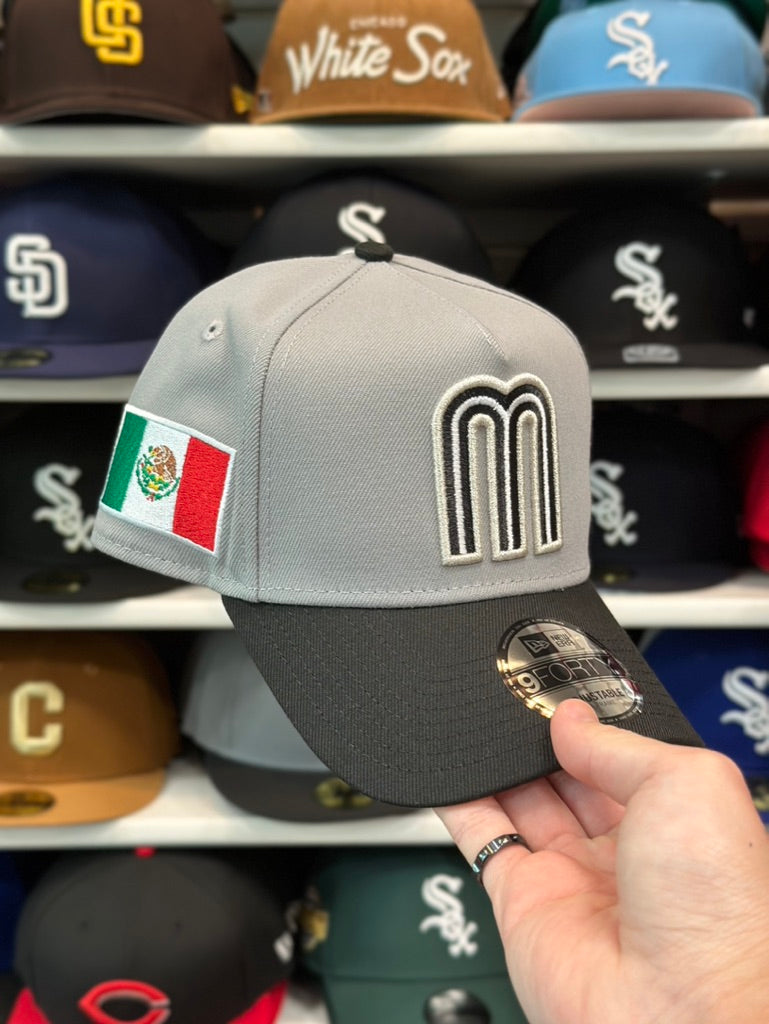 Mexico WBC World Baseball Classic | New Era 9FIFTY A-Frame Snapback | Gray/Black