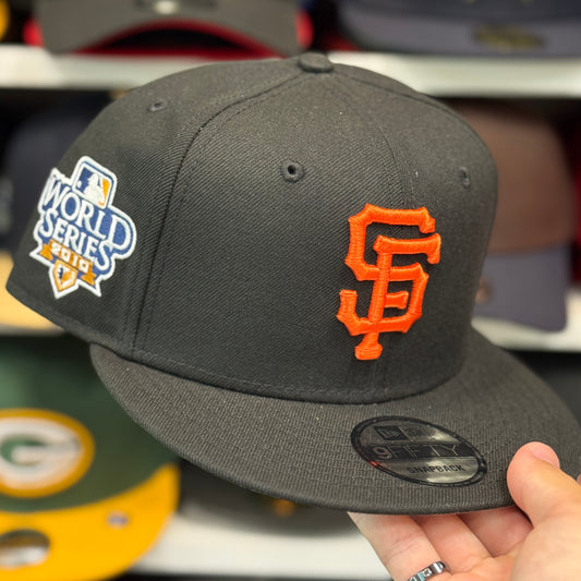 New Era San Francisco Giants '2010 World Series' 9FIFTY Snapback Black