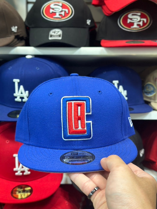 LA Clippers NBA Snapback | New Era 9FIFTY Adjustable Snap | Blue