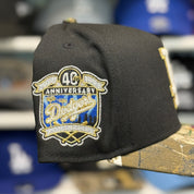 New Era Los Angeles Dodgers '40th Anniversary' A-Frame Black/Realtree Camo 9FIFTY Snapback - Product Image