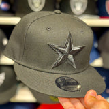 New Era Dallas Cowboys Black 9FIFTY Snapback
