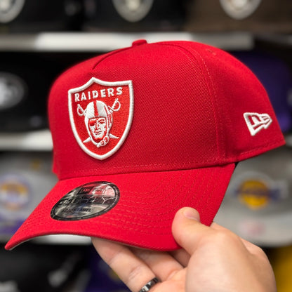 New Era Las Vegas Raiders A-Frame Red 9FORTY Snapback - Product Image