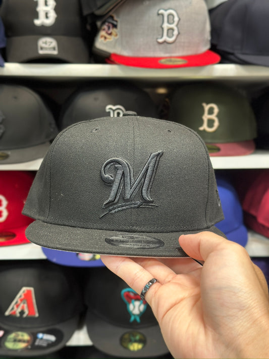 Milwaukee Brewers MLB Snapback | New Era 9FIFTY Adjustable Snap | Black