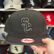 New Era USC Trojans NCAA Black Vintage 9FIFTY Snapback - Product Image