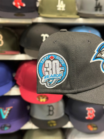 Toronto Blue Jays MLB 30th Season | New Era 59FIFTY Fitted Cap | Black