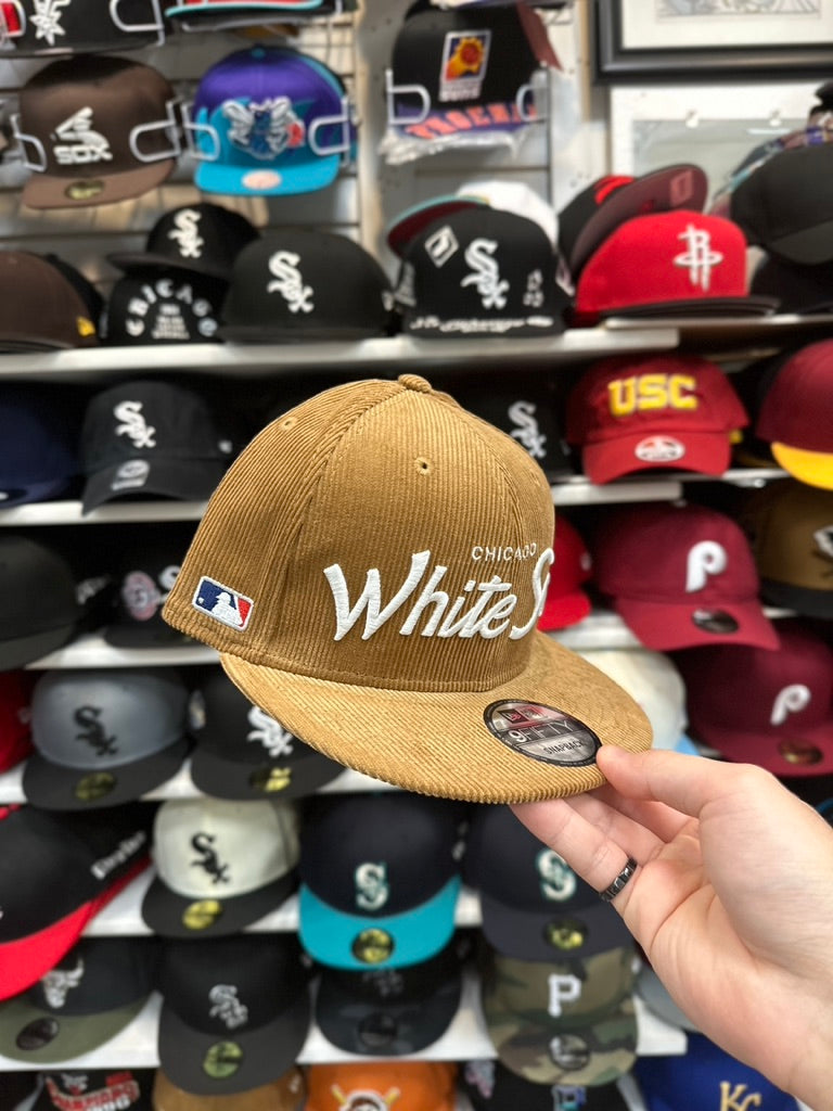 Chicago White Sox MLB Corduroy | New Era 9FIFTY Snapback | Beige