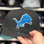 New Era Detroit Lions Black/Blue 9FIFTY Snapback - Product Image