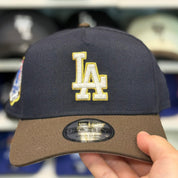 New Era Los Angeles Dodgers '1984 LA Olympics' A-Frame Navy/Brown 9FORTY Snapback - Product Image