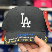 Los Angeles Dodgers 'Against the best of the best' Black Mitchell & Ness Snapback - Product Image