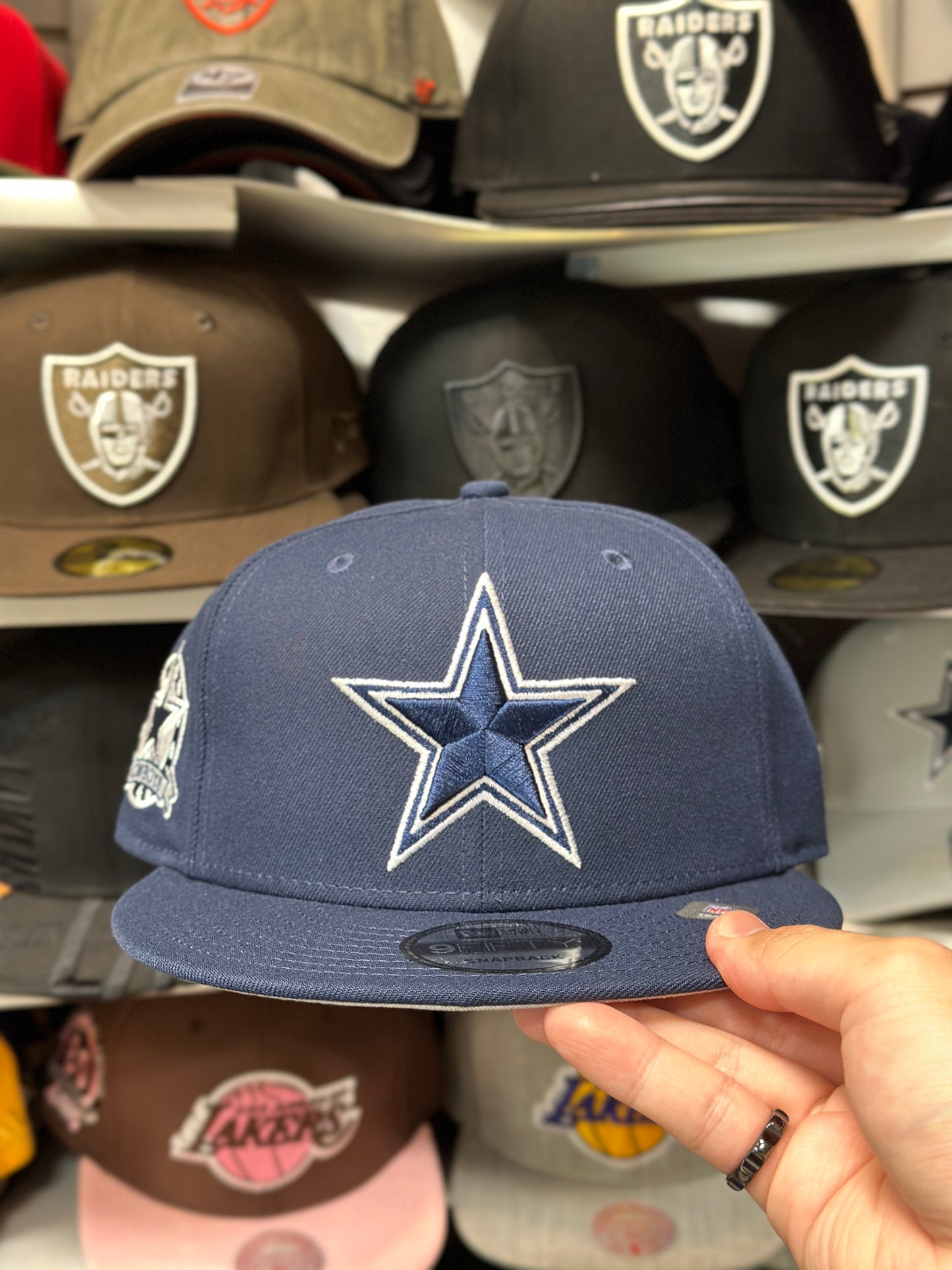 Dallas Cowboys NFL 'Star Patches' | New Era 9FIFTY Snapback | Navy