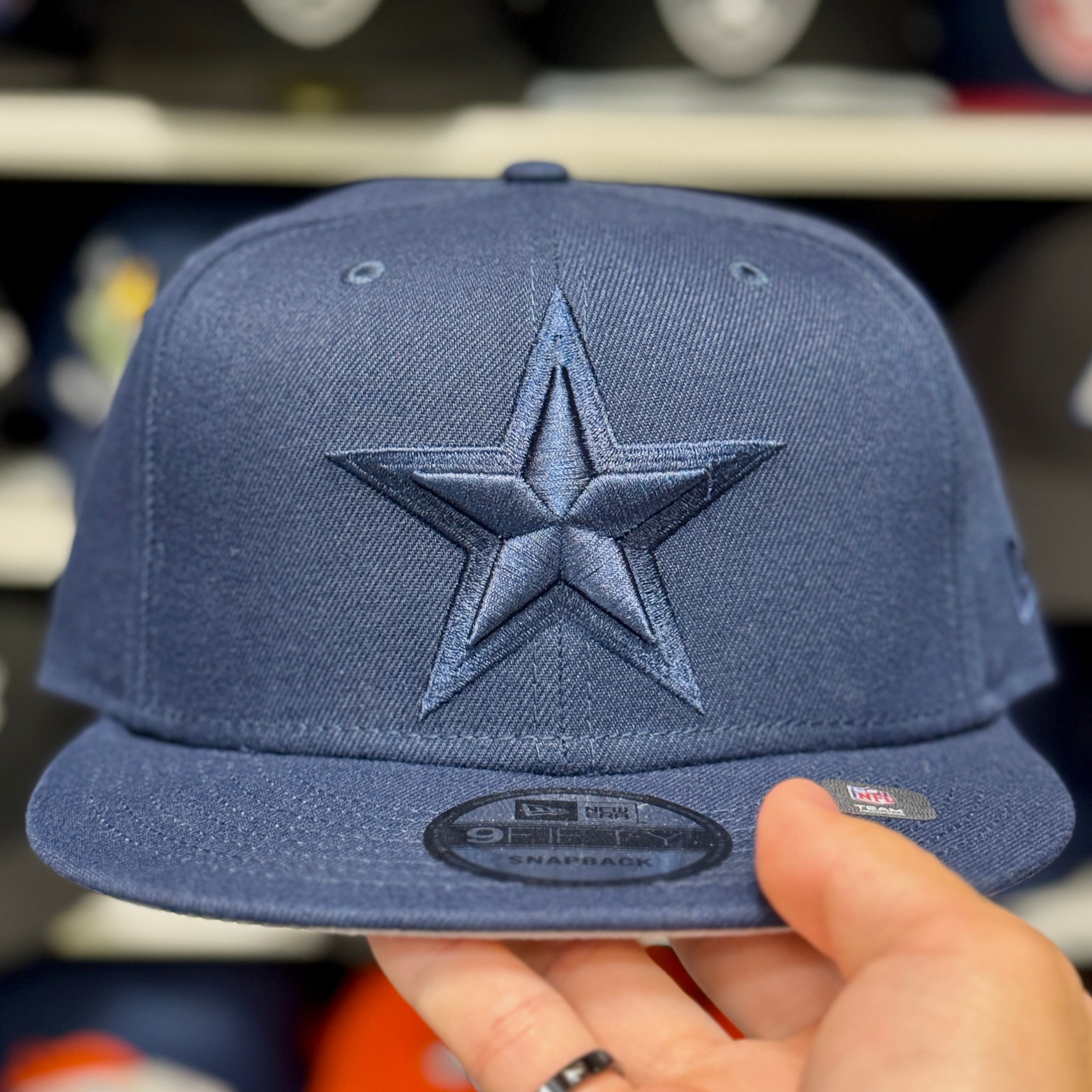 New Era Dallas Cowboys Navy 9FIFTY Snapback - Product Image
