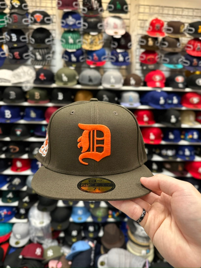 Detroit Tigers MLB 'Forbes Field World Series' Patch | New Era 59FIFTY Fitted Hat | Olive