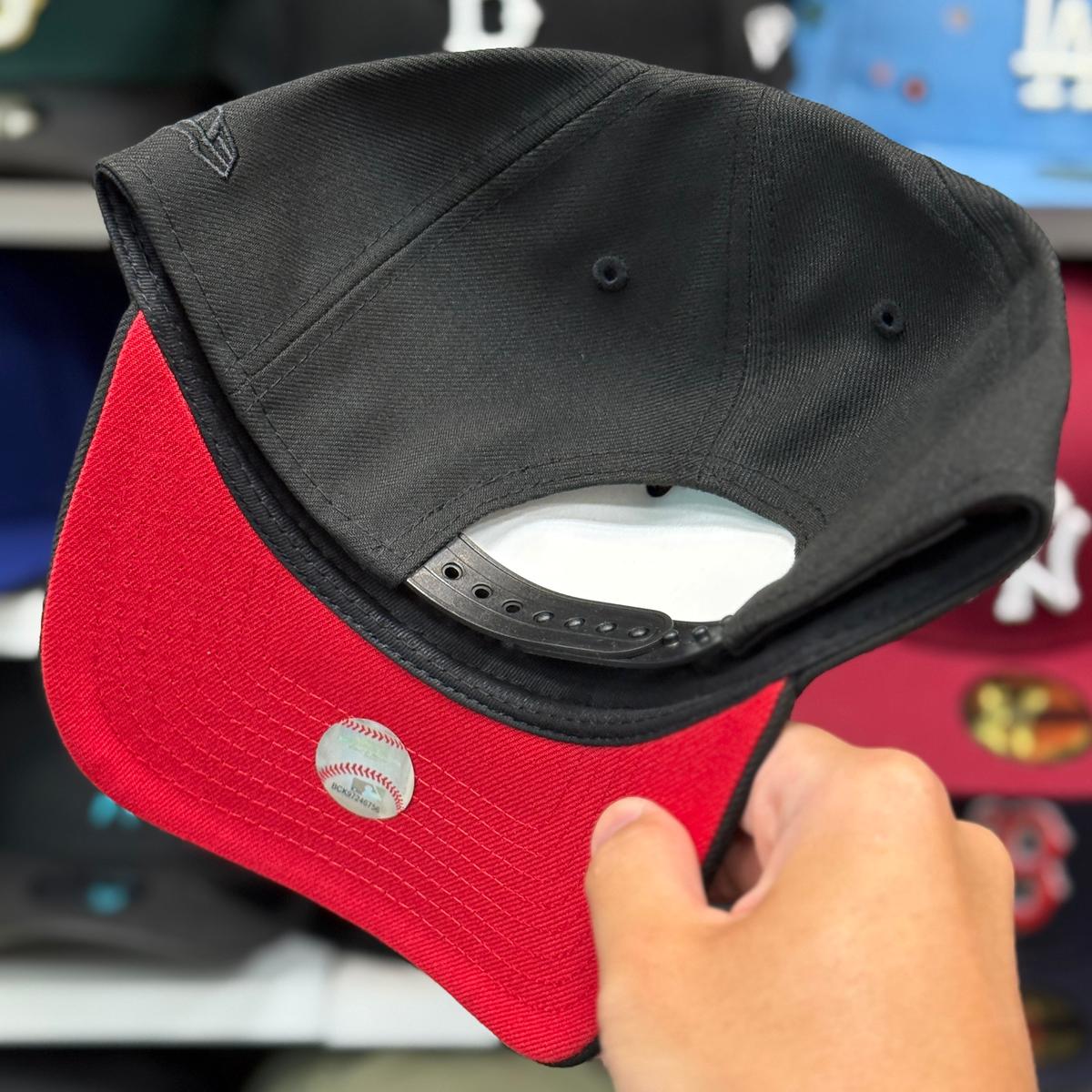 New Era St. Louis Cardinals 'Final Season' A-Frame Black 9FORTY Snapback - Product Image