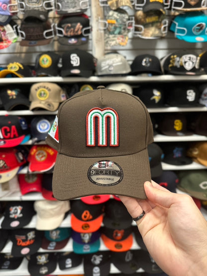 Mexico WBC World Baseball Classic | New Era 9FIFTY A-Frame Snapback | Brown