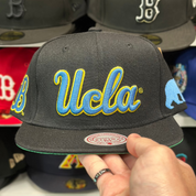 UCLA Bruins NCAA Black Mitchell & Ness Snapback - Product Image