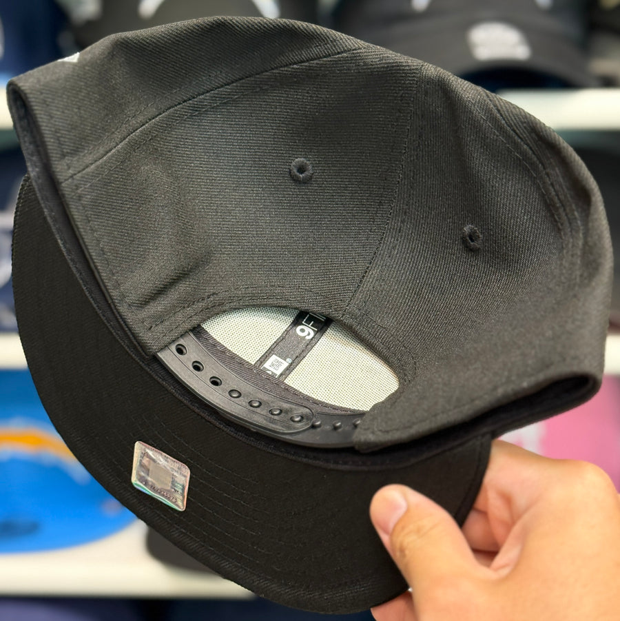 New Era Pittsburgh Steelers Black 9FIFTY Adjustable Snapback Hat