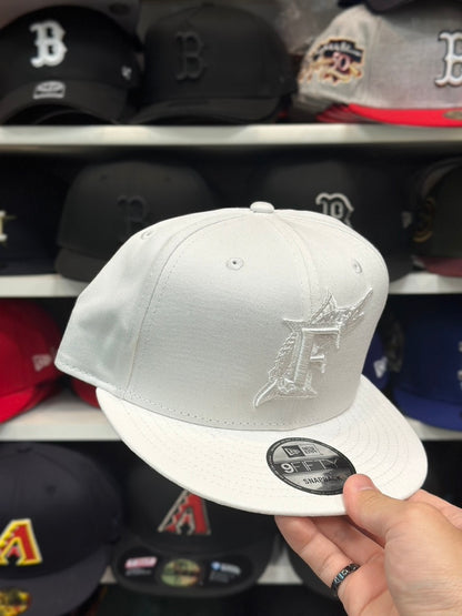 Florida Marlins MLB All White | New Era 9FIFTY Snapback