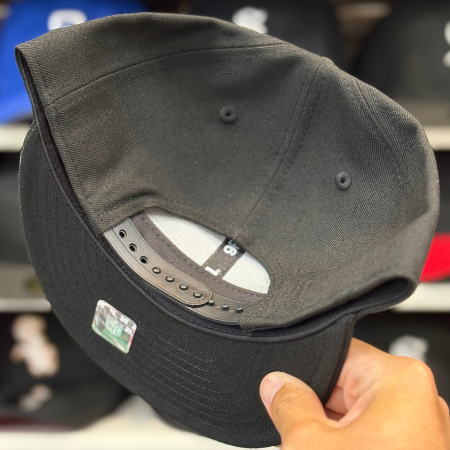 New Era Minnesota Vikings Black 9FIFTY Snapback