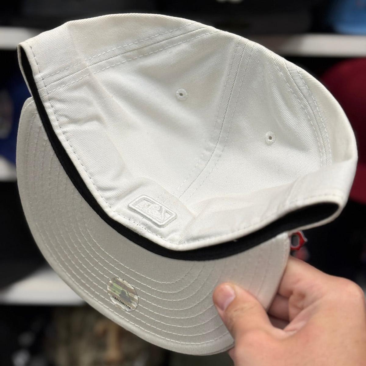 New Era St. Louis Cardinals All White 59FIFTY Fitted Hat - Product Image